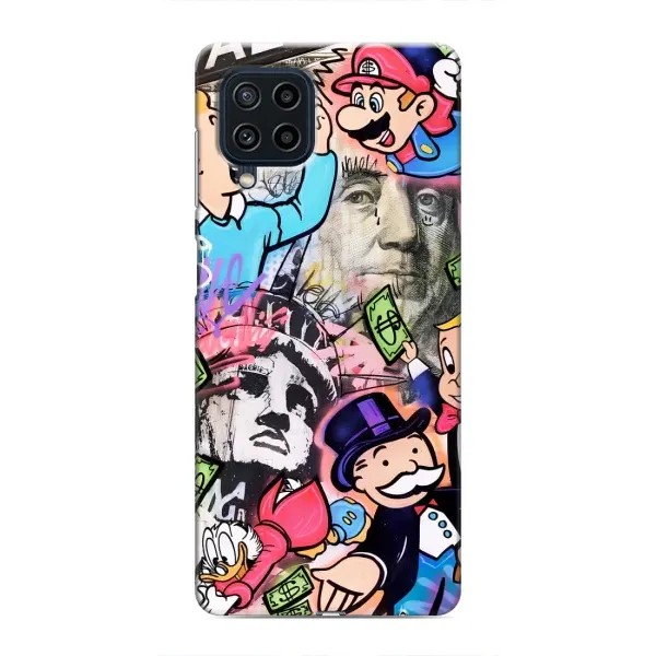 Чехол с принтом «Monopoly man» для Samsung Galaxy M22