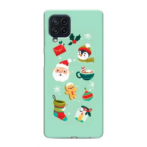 Чохол з принтом «Настрій НГ» для Samsung Galaxy M22