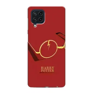 Чехлы с Гарри Поттером для Samsung Galaxy M22 (AlphaPrint) (очки Гарри)