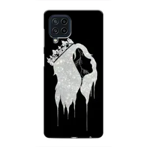 Чехол с Короной Самсунг М22 - (AlphaPrint) (Принцесса)