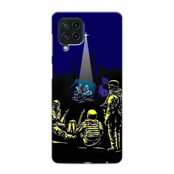 Чехол с принтом «Рождество в Украине» для Samsung Galaxy M22