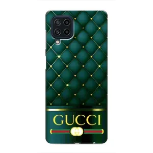 Чохли GUCCI для Самсунг Ґелексі М22 (AlphaPrint) (Текстура Гуччі)