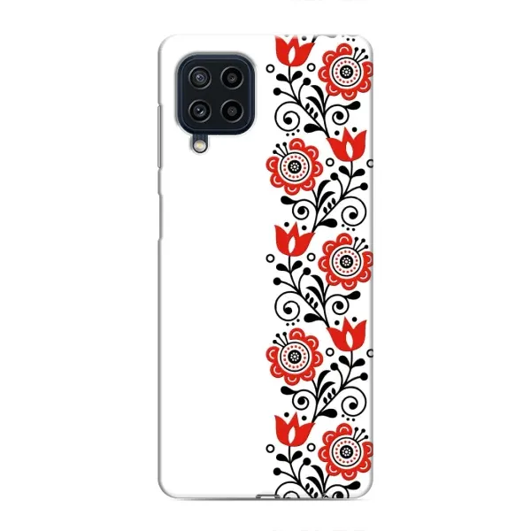 Чохол з принтом «Яскрава вишиванка» для Samsung Galaxy M22