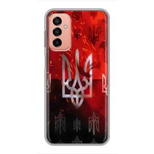 Украинские Чехлы для Samsung Galaxy M23 (5G) с картинкой УПА (AlphaPrint) (ГЕРБ УПА)