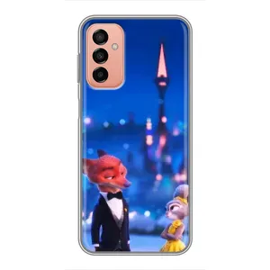 Чехол Зоотрополіс на Samsung Galaxy M23 (5G) (Романтический вечер Зверополис)