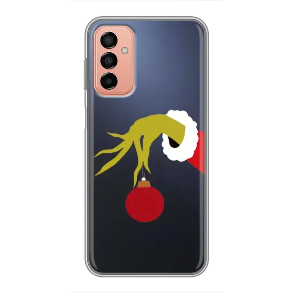 Чехол с принтом «Гринч с игрушкой» для Samsung Galaxy M23 (5G) Чехол с принтом «Гринч с игрушкой» для Samsung Galaxy M23 (5G)