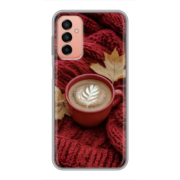 Чехол с принтом «Кофе на пледе» для Samsung Galaxy M23 (5G)