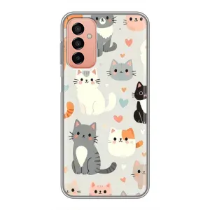 Чохол з малюнком кіт на Samsung Galaxy M23 (5G) (Колаж котів)