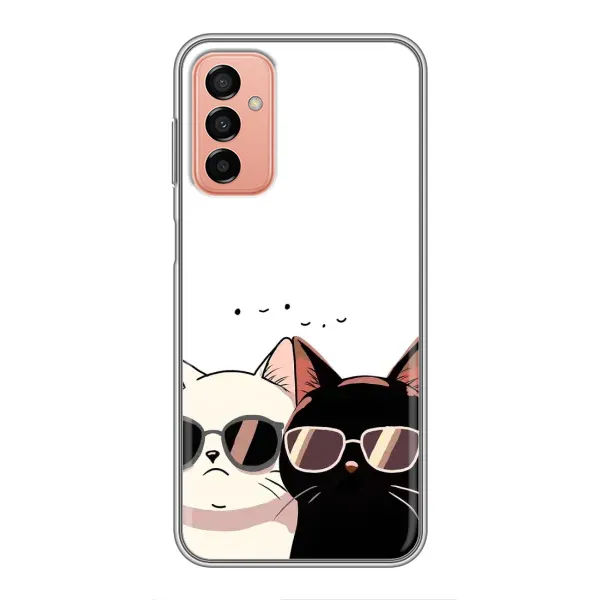 Чехол с принтом «Коты в очках» для Samsung Galaxy M23 (5G)