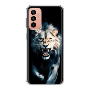 Чохол з картинкою 'Хижаки' для Samsung Galaxy M23 (5G) (Лев у темряві)