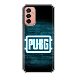 Чехол PUBG для Самсунг М23 (5G) (AlphaPrint) (Лого PUBG)
