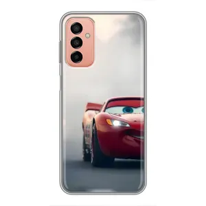 Силиконовый чехол Маквин для Samsung Galaxy M23 (5G) (Скоростной Маквин)