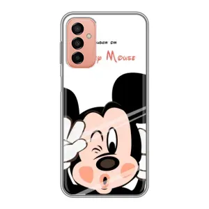 Міккі Маус чохол для Samsung Galaxy M23 (5G) (AlphaPrint - Мультяшні) (Маус Міккі)