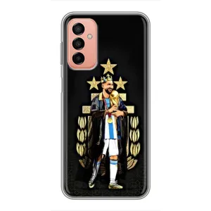 Чохли для Samsung Galaxy M23 (5G) (Leo чемпіон) (AlphaPrint) (Мессі Король)