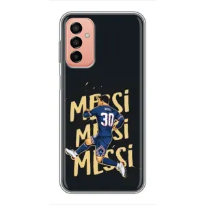 Чохли для Samsung Galaxy M23 (5G) (Leo чемпіон) (AlphaPrint) (Messi ПСЖ)