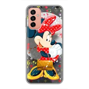 Чохол Disney Mouse Samsung Galaxy M23 (5G) (PREMIUMPrint) (Minni з бантіком)