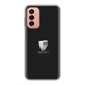 Чохол Майнкрафт на Samsung Galaxy M23 (5G) (AlphaPrint) Minecraft (Овечка Майнкрафт)
