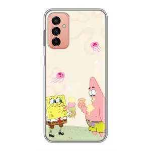 Чохол Губка Боб для Samsung Galaxy М23 (5G) (Патрік і Боб)