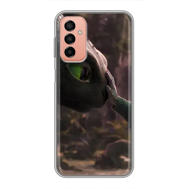 Чехол с принтом «Сцена с драконом» для Samsung Galaxy M23 (5G)