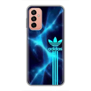 Чехлы Адидас для Samsung Galaxy M23 (5G) (AlphaPrint) (Синий Адидас)
