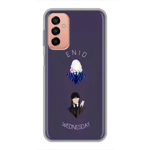 Чехлы Венсдей на Samsung Galaxy M23 (5G) Уэнсдей (AlphaPrint) (Уэнздей и подруга)