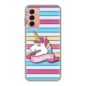 Чохол для Samsung Galaxy М23 (5G) - (Єдинорожки - Новинки) (AlphaPrint) (Unicorn)