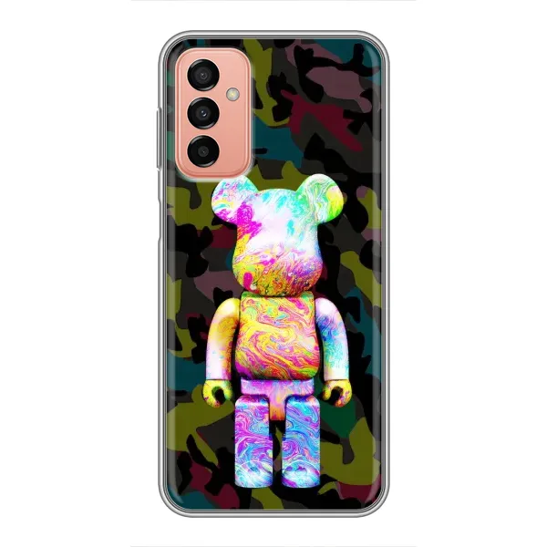 Чехол с принтом «Яркий Bearbrick» для Samsung Galaxy M23 (5G)
