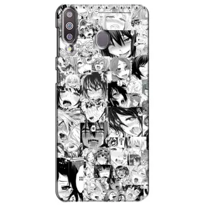 Чехлы Персонажи Аниме Наруто для Samsung Galaxy M30 (M305) (AlphaPrint) (Ahegao manga)