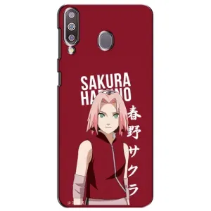 Чехлы Персонажи Аниме Наруто для Samsung Galaxy M30 (M305) (AlphaPrint) (Аниме Сакура)