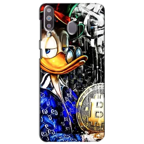 Чехол с принтом «Биткойн Скрудж» для Samsung Galaxy M30 (M305)