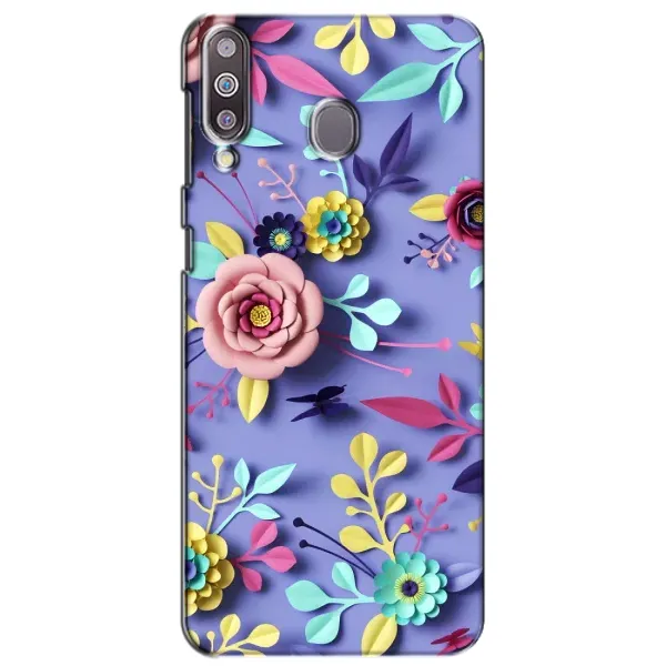 Чехол с принтом «Цветочный дизайн» для Samsung Galaxy M30 (M305)