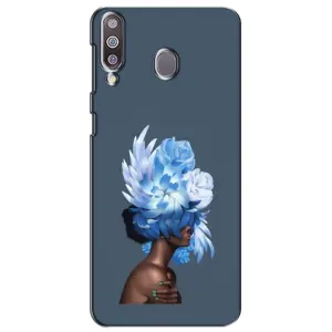 Чехлы (ART) Цветы на Samsung Galaxy M30 (M305) (VPrint) (Квіти на голові)