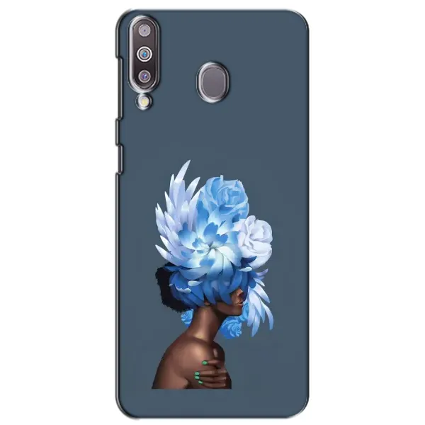 Чехол с принтом «Цветы на голове» для Samsung Galaxy M30 (M305)