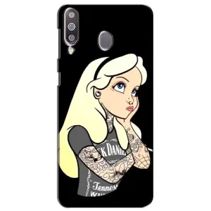 Чехол с печатью для Samsung Galaxy M30 (M305) - (Мода) (AlphaPrint) (Девочка в тату)