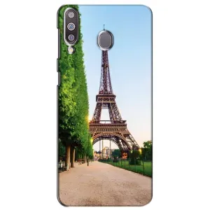 Чохол Ейфелева Вежа Samsung Galaxy M30 (M305) - (AlphaPrint) (Дорога до Парижу)