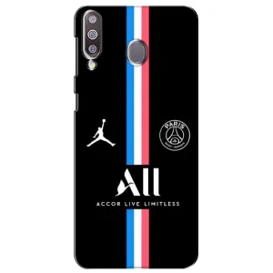Чохли PSG для Samsung Galaxy M30 (M305) (AlphaPrint) (футболка ПСЖ)