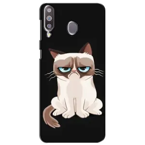 Чохол з принтом для Samsung Galaxy M30 (M305) (AlphaPrint) Модні коти (Сумний кіт)