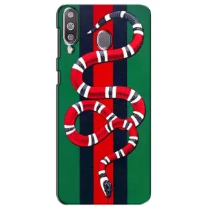 Чехлы ГУЧЧИ для Самсунг М30 (AlphaPrint) (Gucci змия)