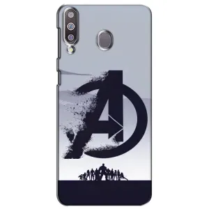 Чехлы с героями Марвел Samsung Galaxy M30 (M305) (VPrint) (Команда А)