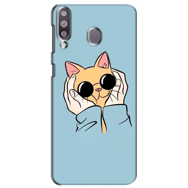 Чехол с принтом «Котик в очках» для Samsung Galaxy M30 (M305) Чехол с принтом «Котик в очках» для Samsung Galaxy M30 (M305)