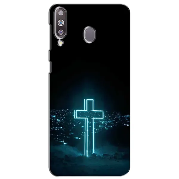 Чохол з принтом «Хрест і місто» для Samsung Galaxy M30 (M305)