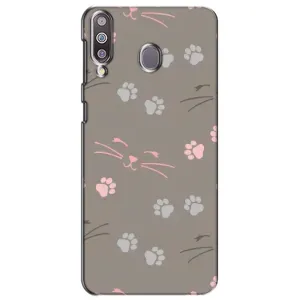 Чохол з малюнком кіт на Samsung Galaxy M30 (M305) (Лапи і вуса)