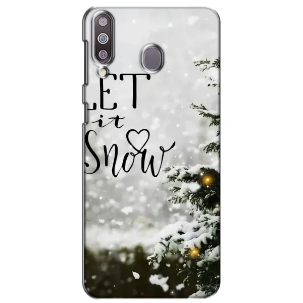 Чохол з принтом «Let it snow» для Samsung Galaxy M30 (M305)