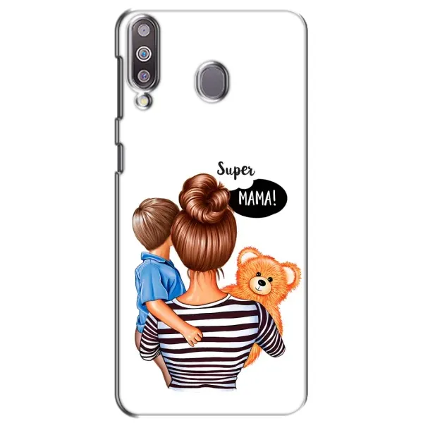 Чехол с принтом «Мама с сыном» для Samsung Galaxy M30 (M305)