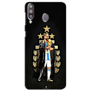 Чохли для Samsung Galaxy M30 (M305) (Leo чемпіон) (AlphaPrint) (Мессі Король)