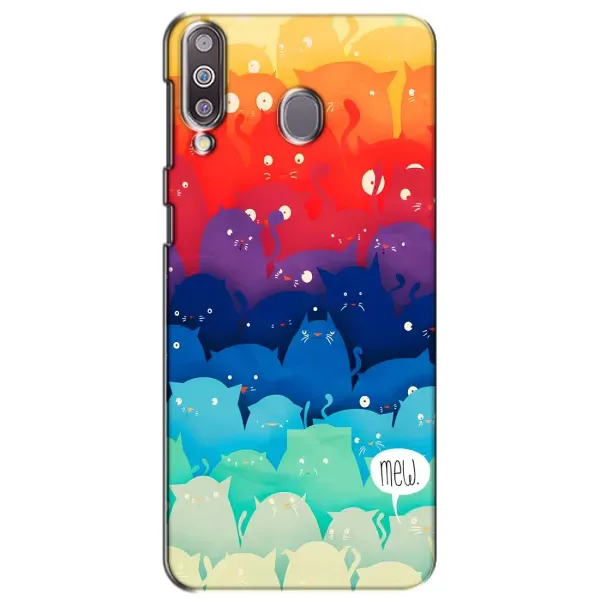 Чехол с принтом «Mew» для Samsung Galaxy M30 (M305) Чехол с принтом «Mew» для Samsung Galaxy M30 (M305)