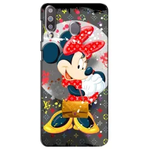 Чохол Disney Mouse Samsung Galaxy M30 (M305) (PREMIUMPrint) (Minni з бантіком)