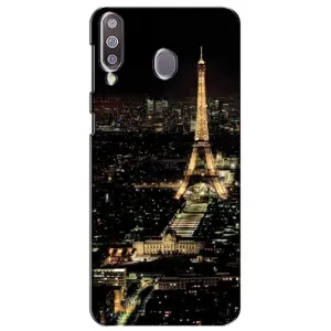 Чохол Ейфелева Вежа Samsung Galaxy M30 (M305) - (AlphaPrint) (Нічний Париж)