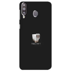 Чохол Майнкрафт на Samsung Galaxy M30 (M305) (AlphaPrint) Minecraft (Овечка Майнкрафт)
