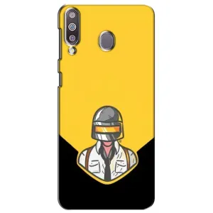 Чеjхол PUBG для Самсунг Ґелексі M30 (AlphaPrint) (Пабг в шоломі)